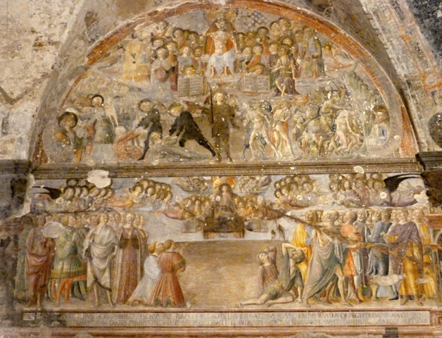 Stará sakristia v nemocnici Santa Maria della Scala